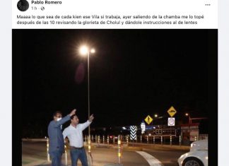 Los cachan a media noche…
