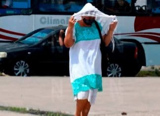 Prevén inclementes máximas de hasta 45 grados