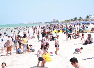 Un Viernes Santo con calor de hasta 45 grados