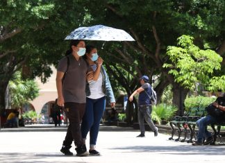 Pronostican sensaciones térmicas que podrían llegar a 40 grados y lluvias fuertes