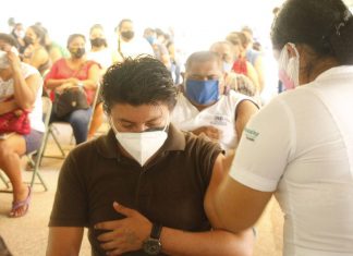 Más módulos de vacunación contra Covid, ahora en Umán, Kanasín y Progreso Los módulos de vacunación contra Covid ya son 10, tomando en cuenta los que funcionarán en Kanasín, Progreso y Umán.