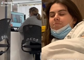 A punto de ser operada, descubre a su doctora viendo YouTube para saber qué hacer (video)