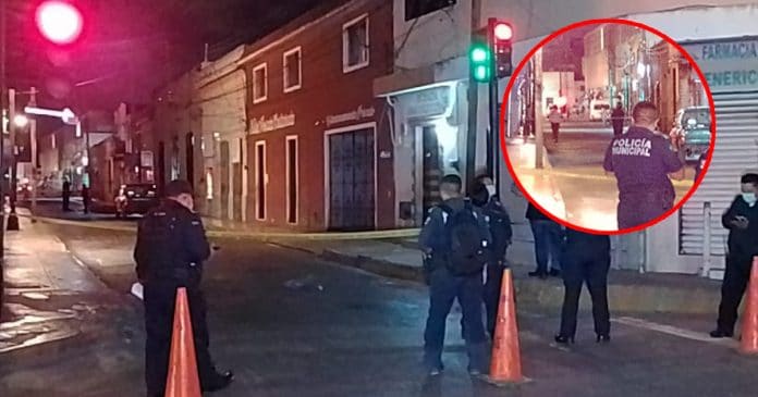 mujer muerta bar centro