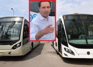 Muestran opciones de camiones para nuevas rutas de ‘Va y ven'(videos) Pronto habrá nuevas rutas y camiones de transporte público de pasajeros en Mérida, de acuerdo al gobernador Mauricio Vila.