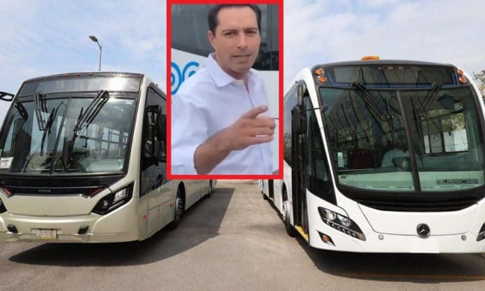 Pronto habrá nuevas rutas y camiones de transporte público de pasajeros en Mérida, de acuerdo al gobernador Mauricio Vila.