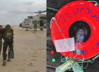 Como en el cine: náufragos son rescatados de isla luego de mandar mensaje en una botella (video)