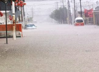 Campeche bajo el agua; lluvias de ‘Agatha’ causan inundaciones