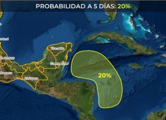 Vigilan posible ciclón en el Caribe; traería lluvias a Yucatán