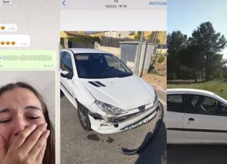 Joven presumía su nueva licencia de conducir manejando y choca contra un auto