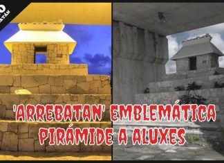 ‘Arrebatan’ emblemática pirámide a aluxes
