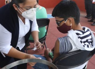 Anuncian vacunación para menores de 5 a 14 años en 10 municipios