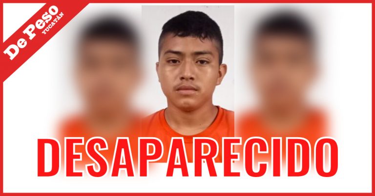 Buscan a chavo de 16 años que desapareció en la Mérida – Cancún