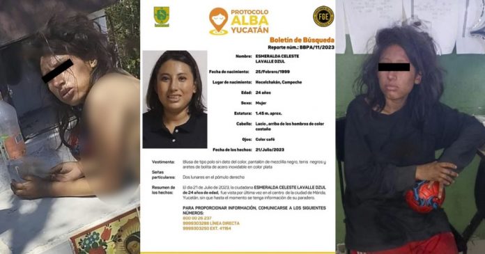 mujer desaparecida