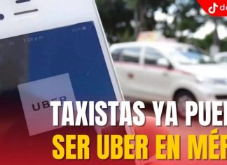 Taxistas de Mérida ya pueden dar servicio tipo Uber