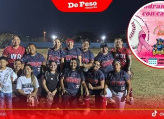 Cuadrangular a beneficio de softbolista con cáncer de mama