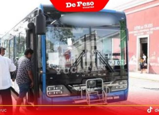 Reubicarán paraderos en el Centro de Mérida por la Marcha del 8M