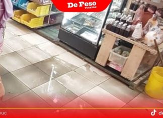 Limpian fuga de aguas residuales en mercado Lucas de Gálvez