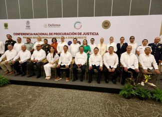 Reconocen labor de fiscales del Sureste en Conferencia Nacional de Procuración de Justicia 2025