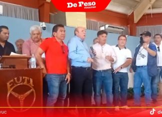 ‘Revientan’ asamblea del FUTV; exigen salida de ‘Billy’ Fernández