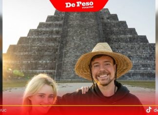 Mr. Beast por fin presume en sus redes su mágica visita a Yucatán (VIDEO)