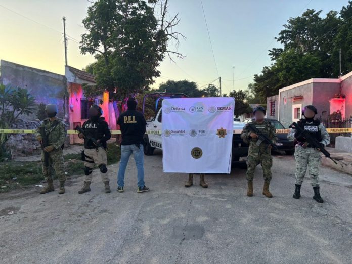En el operativo participaron elementos estatales y federales.