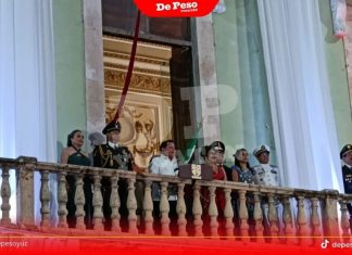 ‘Huacho’ Díaz da su primer Grito como Gobernador de Yucatán (VIDEO)
