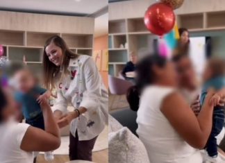 Pareja yucateca adopta a nené de DIF Capullos en Nuevo León (VIDEO)