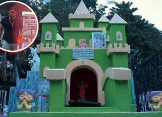 Albañil construye mágica y bella tumba para su hijita, fallecida al nacer