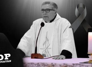 Sentida despedida del sacerdote Álvaro García Aguilar en San Juanistas
