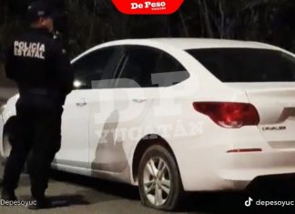Policías persiguen y detienen a pareja que huía a toda velocidad en Periférico