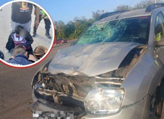 Jovencitas sufren grave accidente en moto en entronque de Citicum