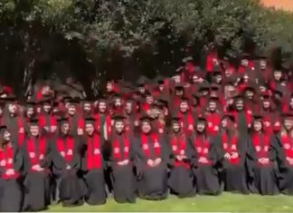 Grave caída en la Ibero al tomarse foto de graduación: al menos 28 heridos (VIDEOS)