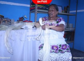 La reina del sosquil: doña Celsa hace magia con las manos y el henequén