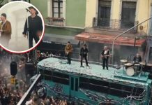 De pronto entró ‘U2’ a tocar a su depa, gratis, en CdMx (VIDEO)