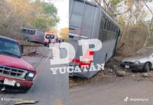 Imputan a acusado de choque frontal con 3 muertos en la Campeche-Mérida