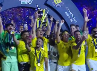 Con un doblete suyo, Cristiano Ronaldo gana su primera liga en Arabia (VIDEOS)