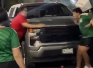 Arrollan a varias personas que celebraban triunfo de México en el Mundial (VIDEOS)