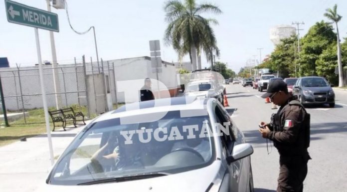 Alistan operativo en Yucatán para sancionar a vehículos con placas vencidas