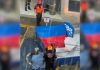 Fallece aplastada por un espectacular durante intensas lluvias en Nuevo Léon (VIDEOS)