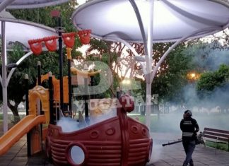 Fumigan los 106 municipios contra dengue, zika y chikungunya