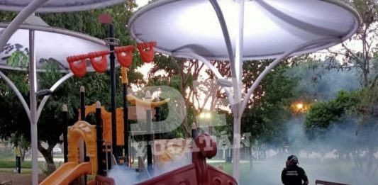 Fumigan los 106 municipios contra dengue, zika y chikungunya