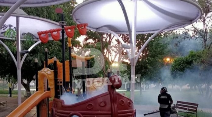 Fumigan los 106 municipios contra dengue, zika y chikungunya