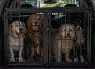 Condenados por cruel transportación de perros en Mérida