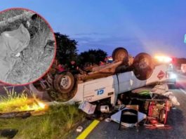 Fallece prensado en volcadura en carretera de Bacalar