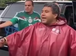 Vandalizan camioneta de Cuauhtémoc Blanco, cuando iba al partido de México (VIDEO)