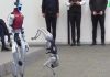 México estrena a sus ‘Robocops’: presenta la presidenta a CeCi y a K5 (VIDEO)
