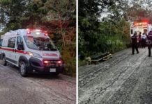 Un motociclista mu3rto y su acompañante lesionado en accidente en Chetumal