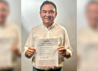 Liborio Vidal se registra en proceso interno de Morena: ‘Aceptaré lo que la militancia decida’